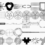 70+ futuristic vector shapes | #stickers #shapes #png #svg #pdf